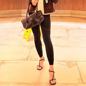 Elegant Spaghetti-Strap kitten heels sandals